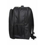 Aqsa ALB58 Fashionable Laptop Bag (Black and Blue)